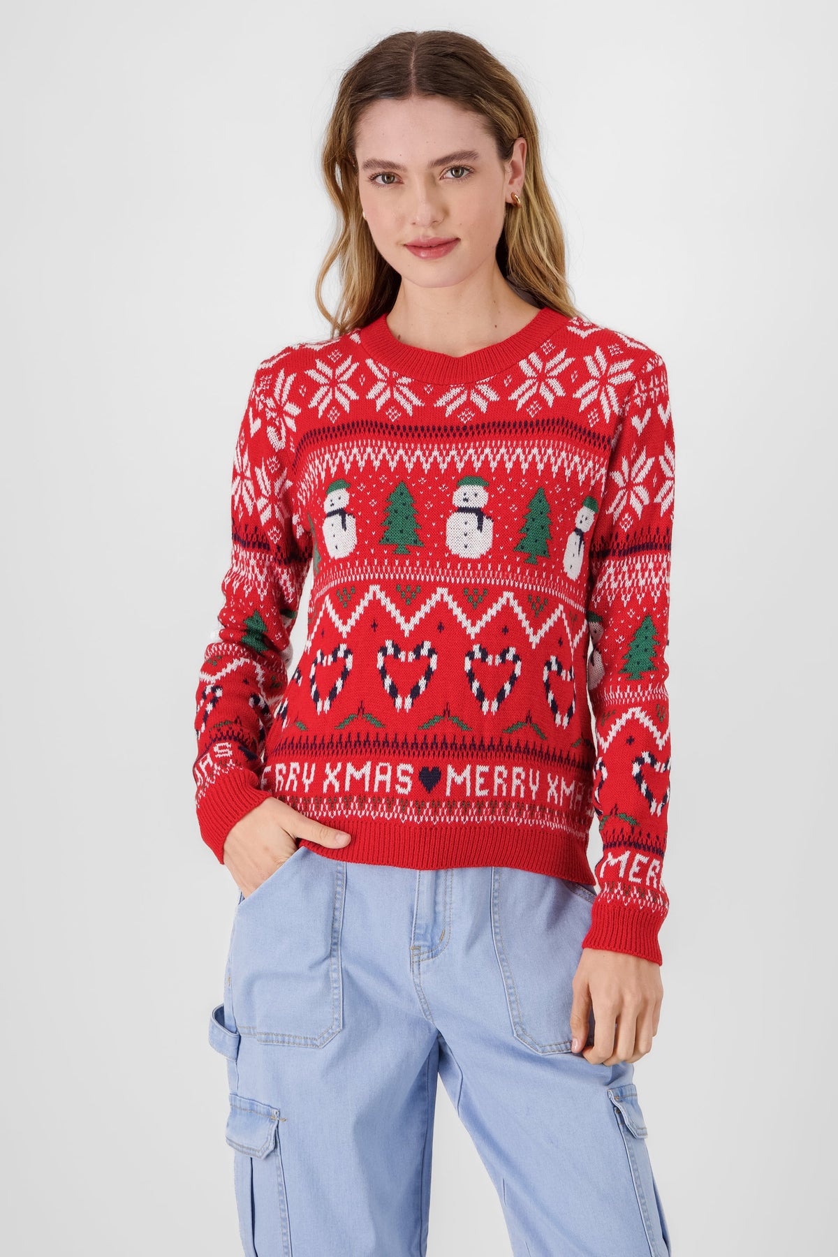 Snowman Christmas sweater