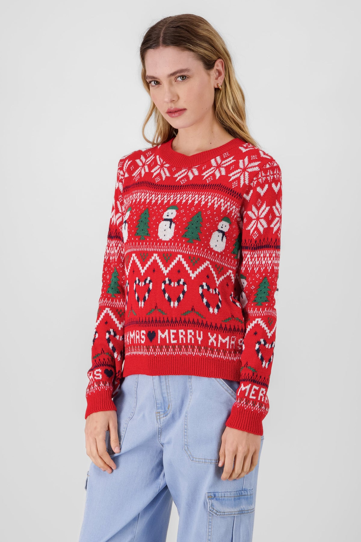Snowman Christmas sweater