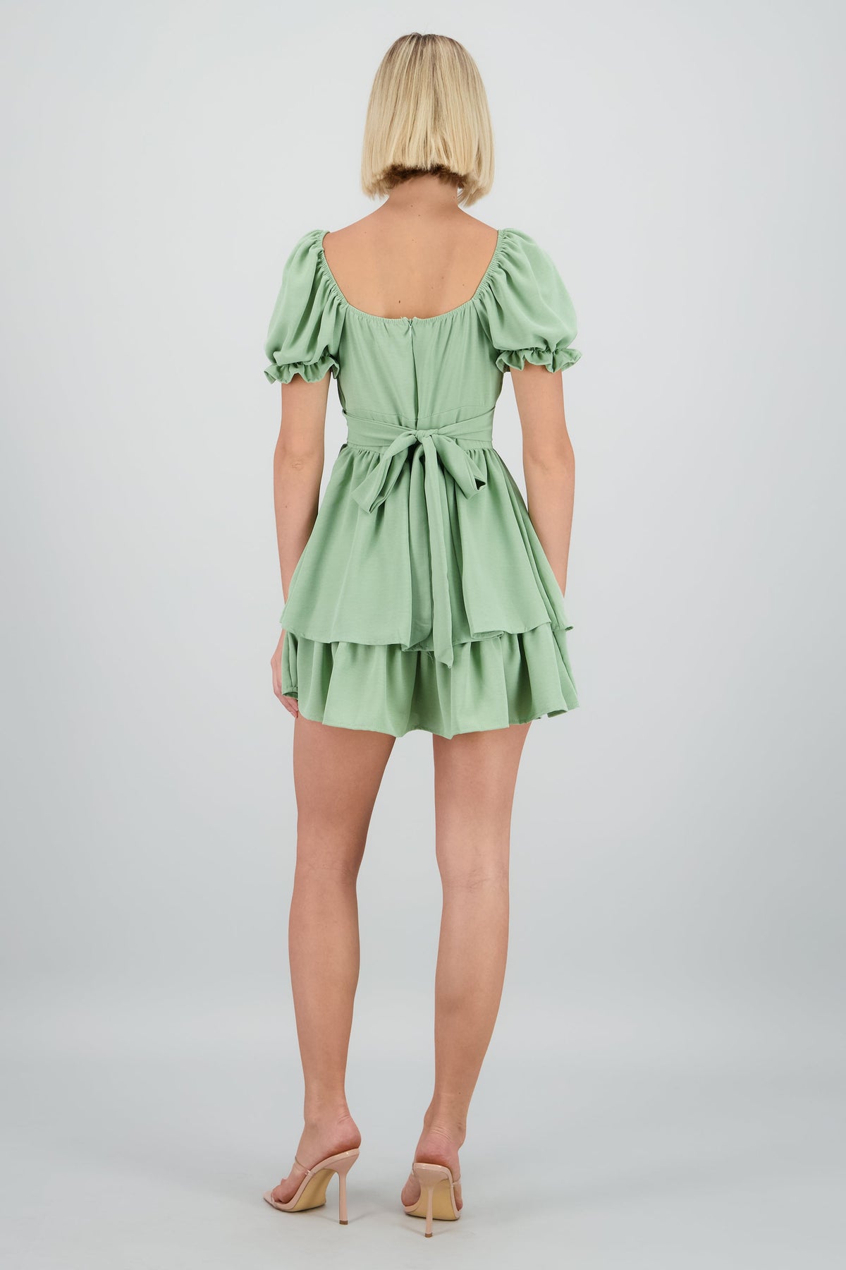 Mini Layered Bow Dress