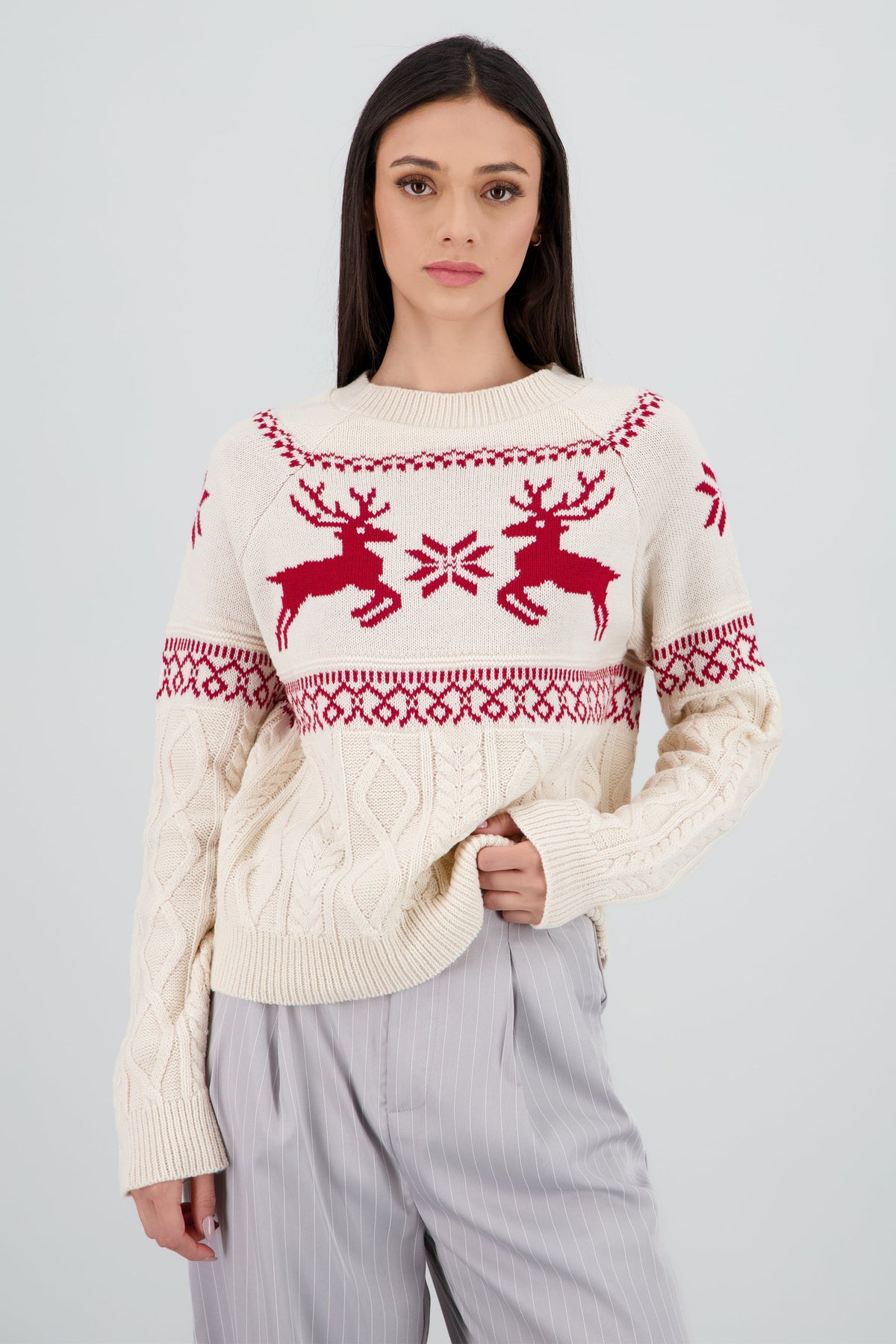 Reindeer Christmas Sweater