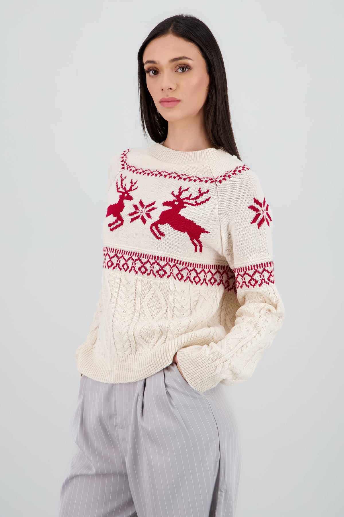 Reindeer Christmas Sweater