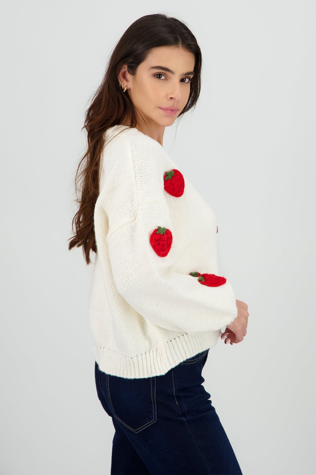 Strawberry Knit Sweater