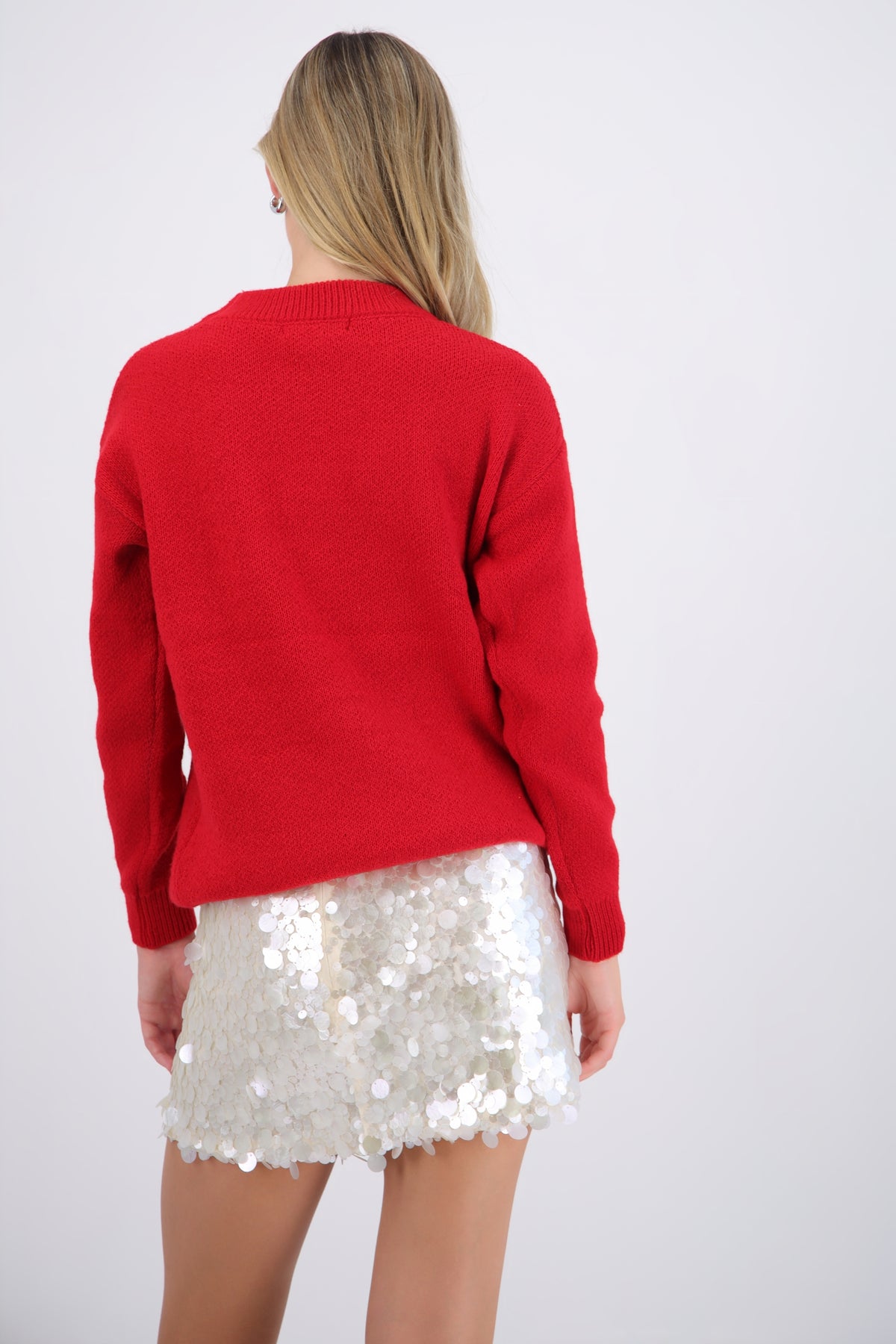 DIY Holiday Sweater with Charms