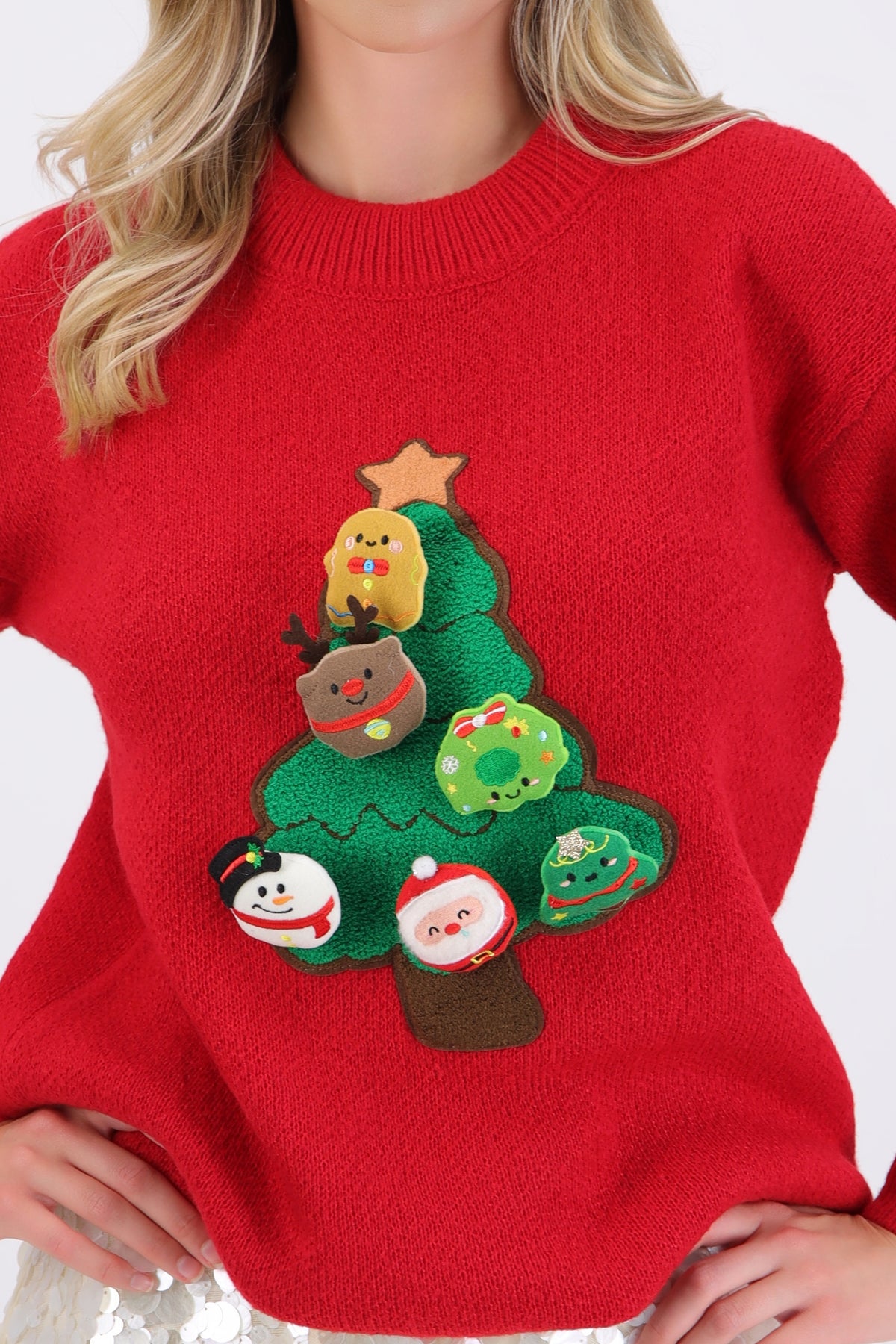 DIY Holiday Sweater with Charms