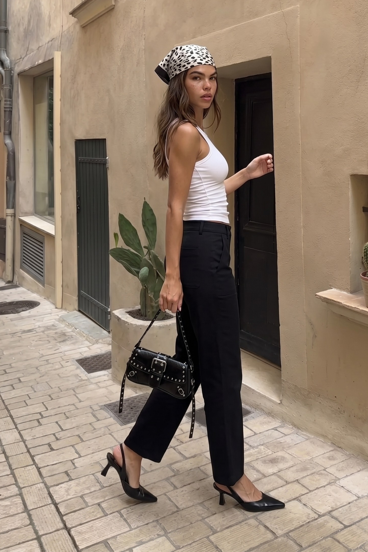 High Waist Capris with Pockets