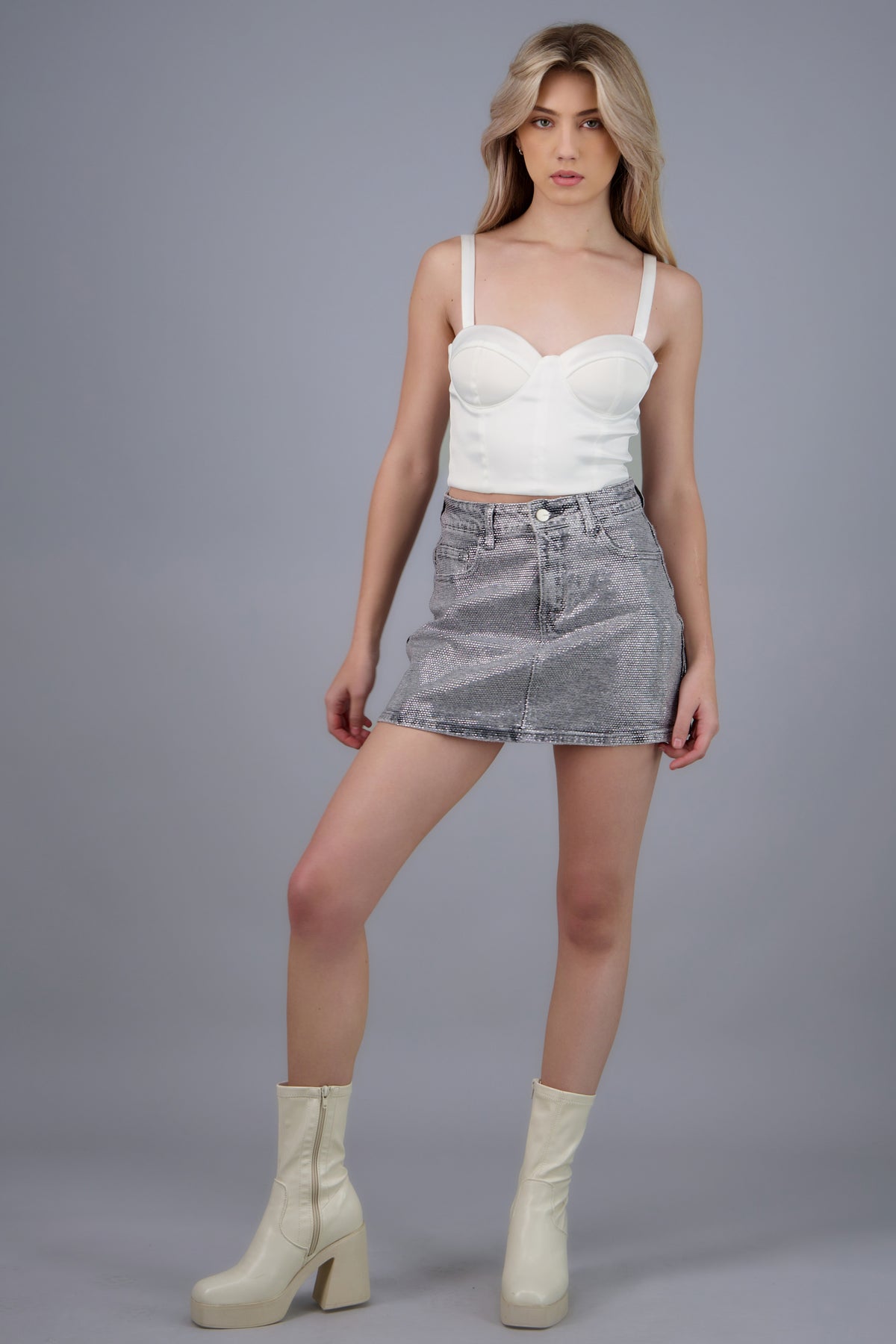 Sparkling Mini Skirt