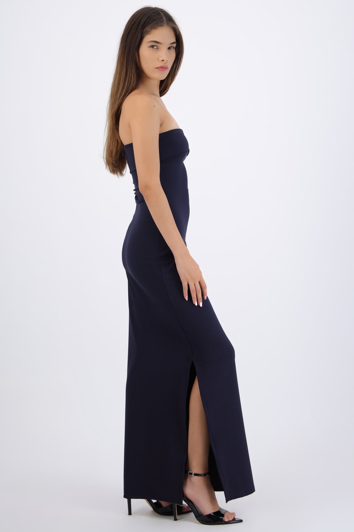 Bodycon Dress with Fold