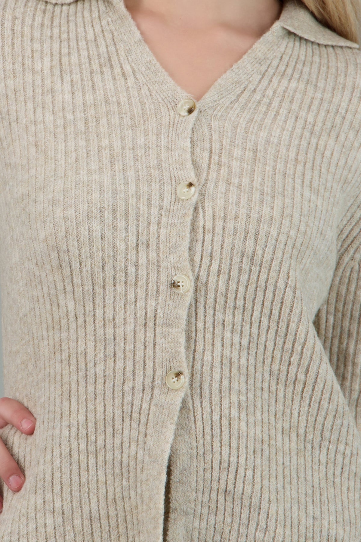 Marled Long Sleeve Sweater