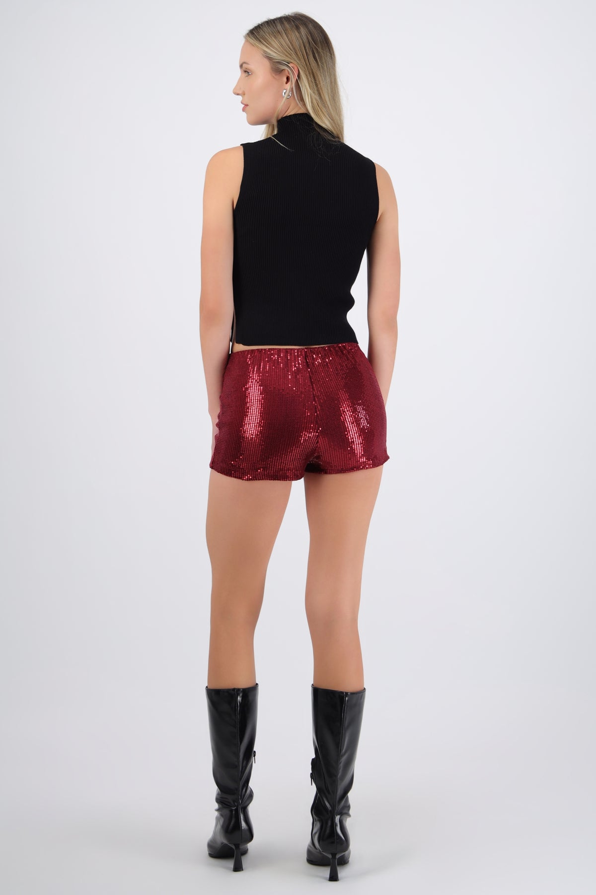 Mini Sequin Skirt