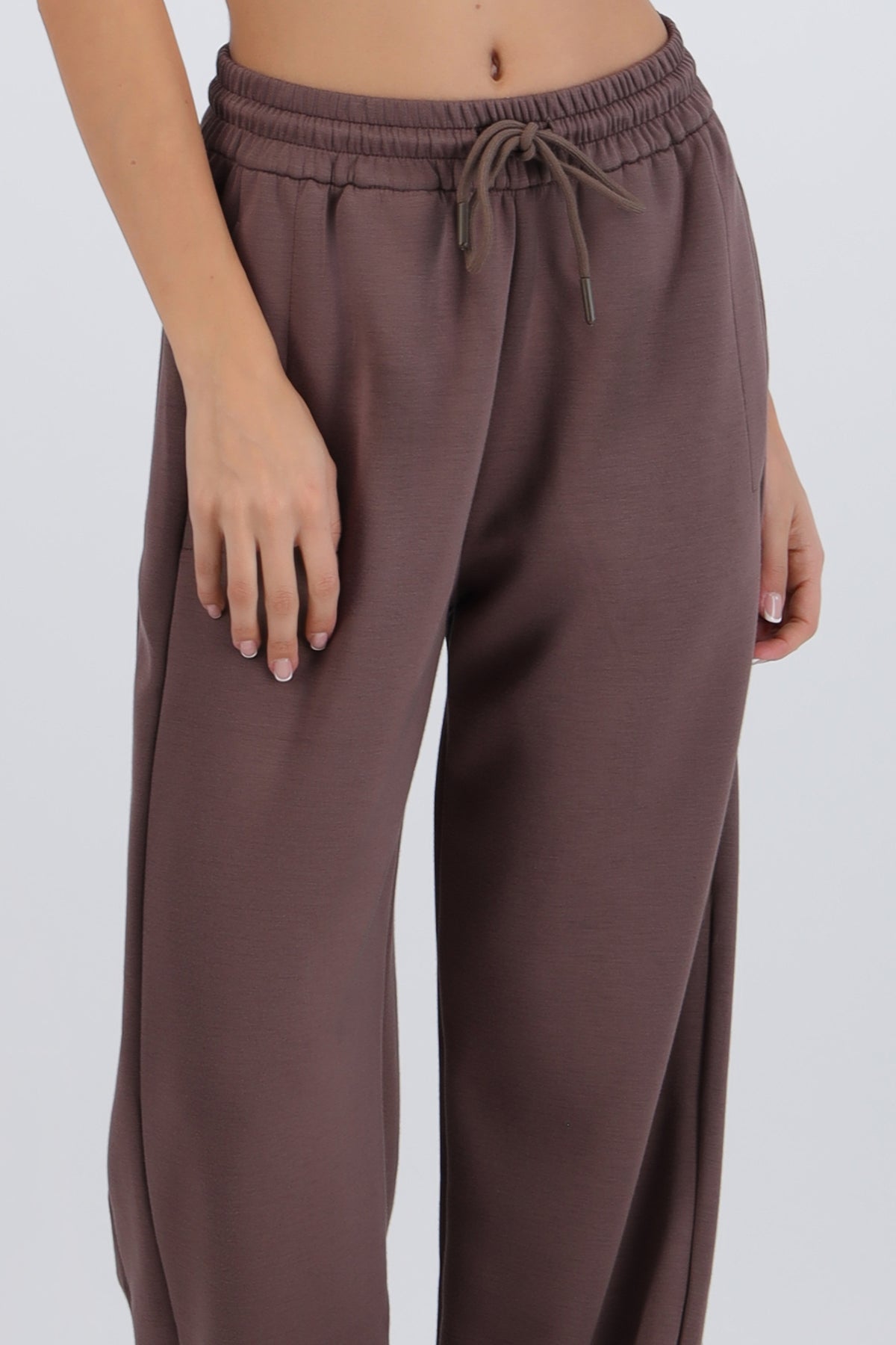 Solid Pants with Pockets