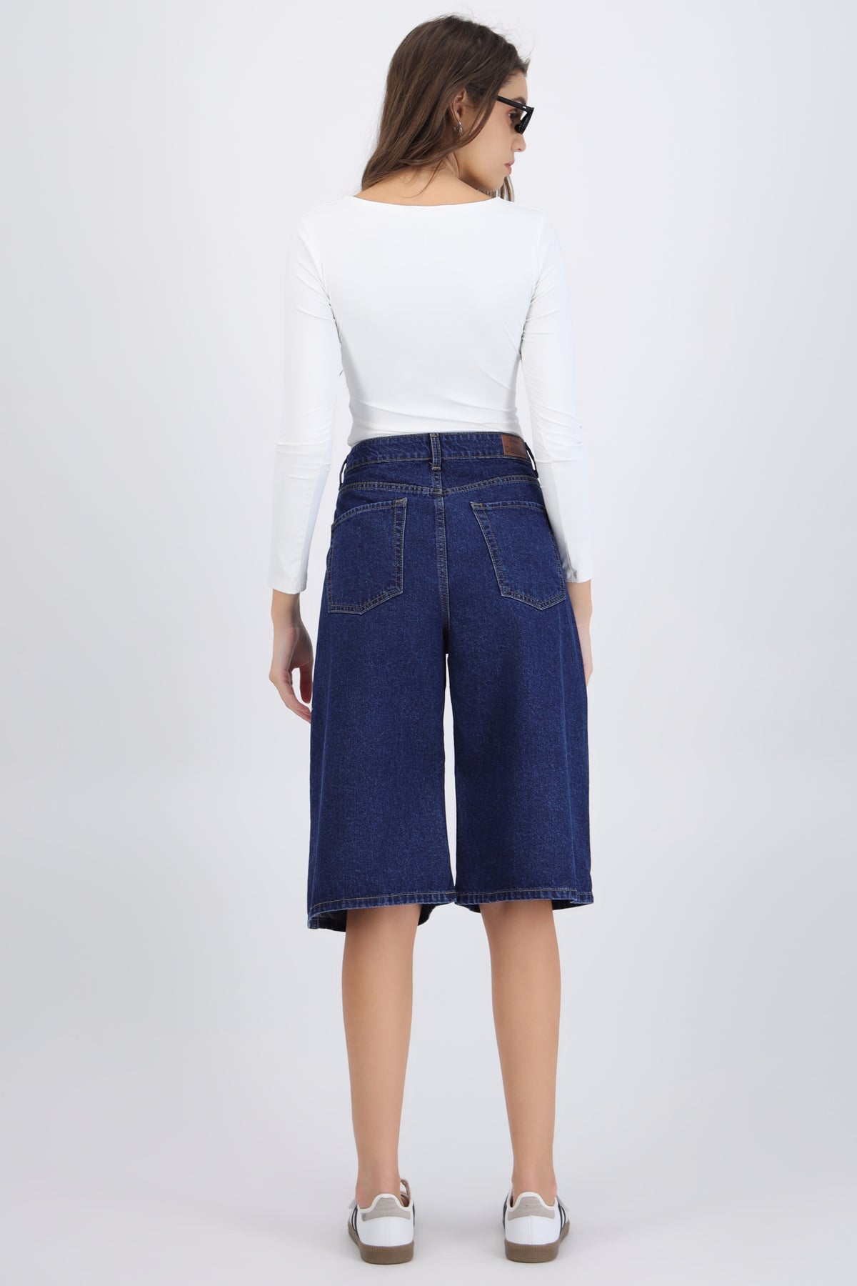 Denim Star Bermuda Shorts