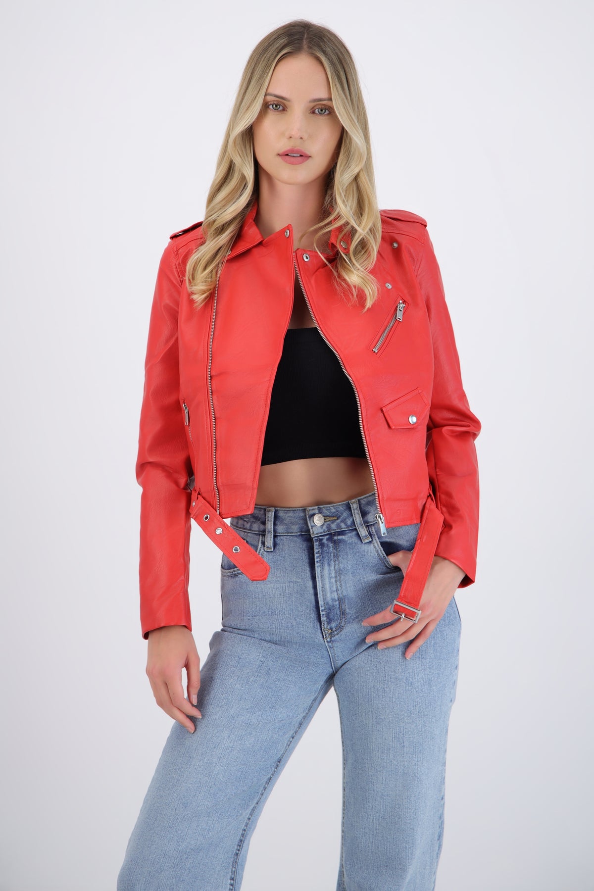 Button Detail Biker