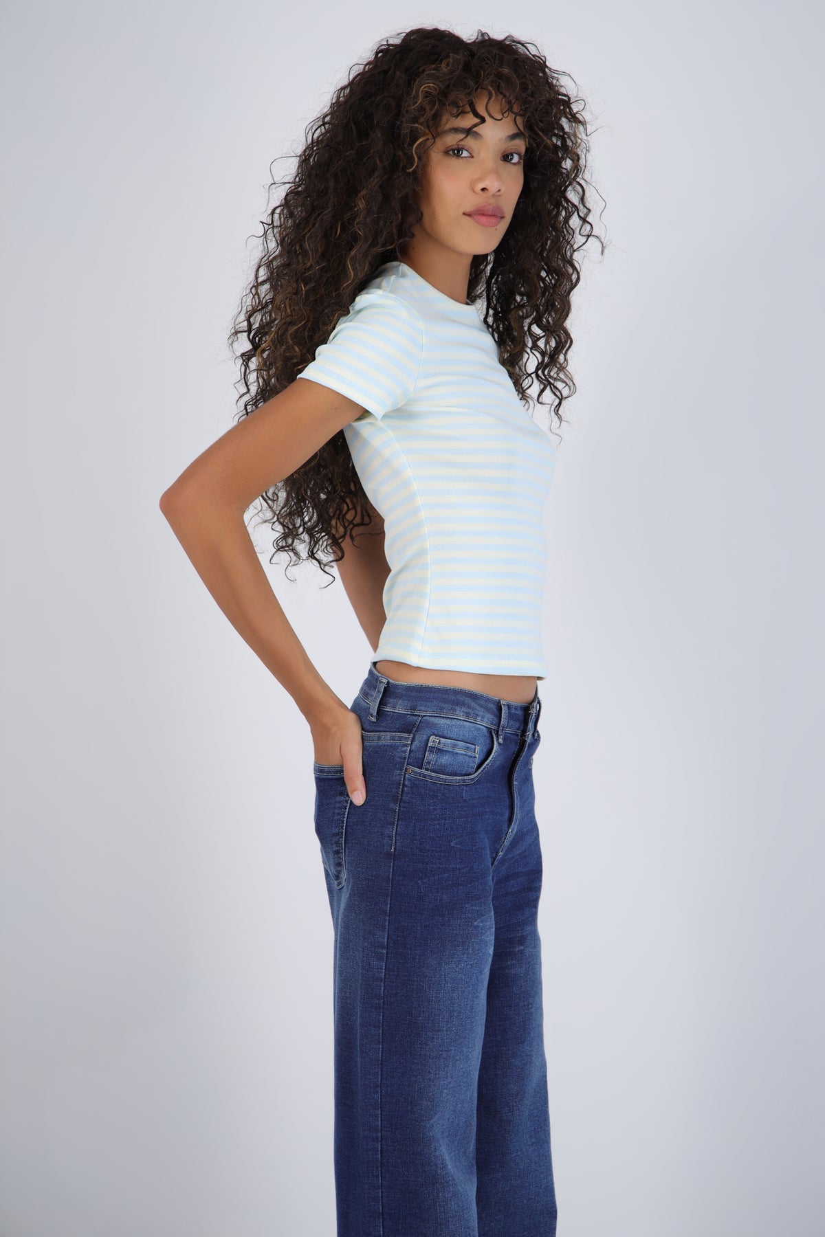 Slim Stripe Tee