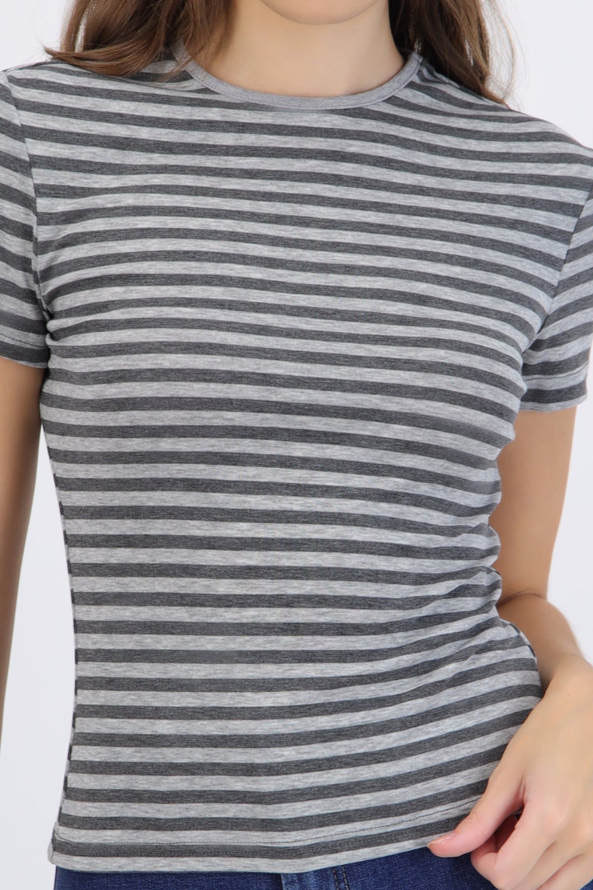 Slim Stripe Tee