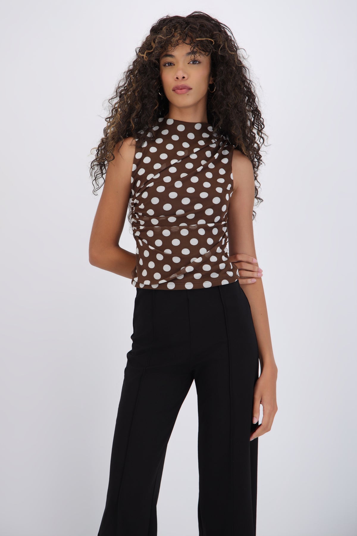 Side Ruched Top