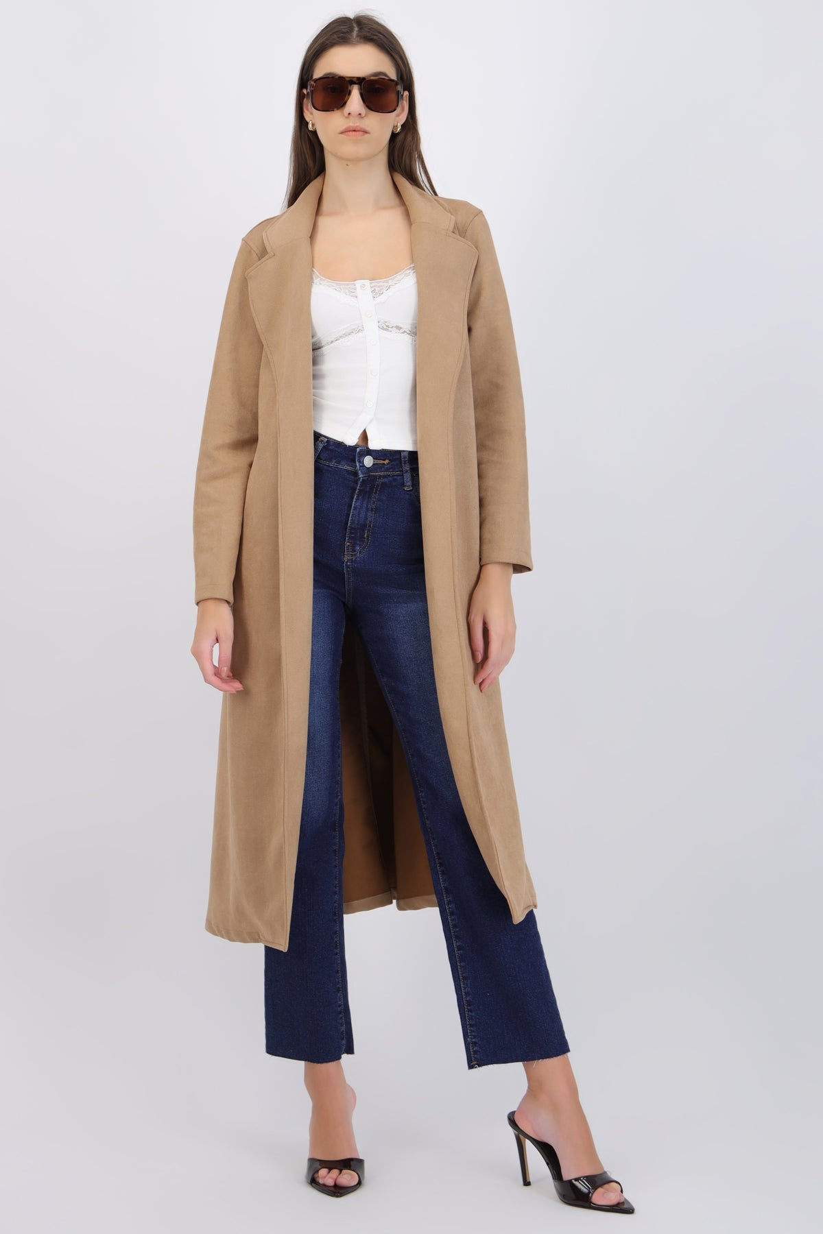 Belted Long Coat