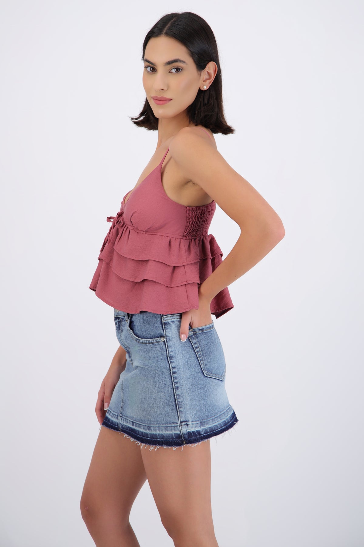 Off-Shoulder Ruffle Top