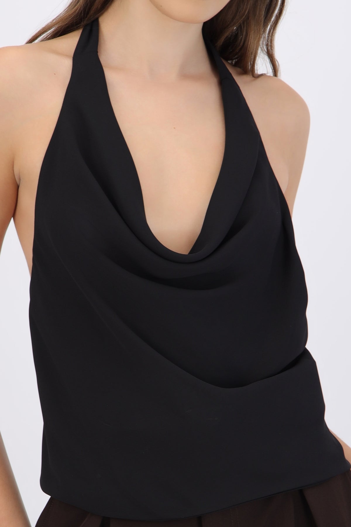 Halter Top with Back Detail