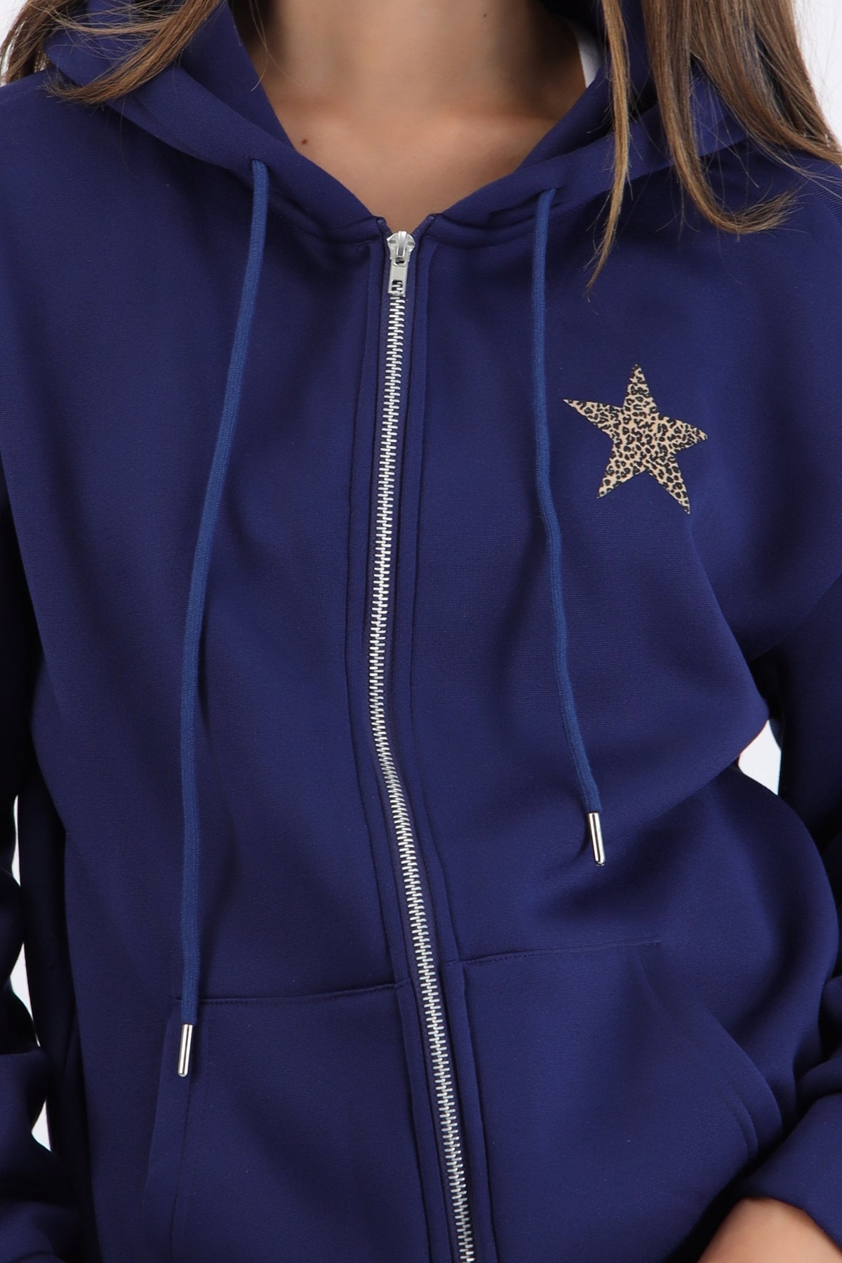 Star Print Animal Jacket