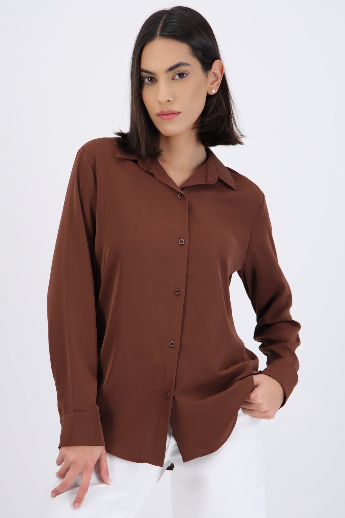 Long Sleeve Button-Up Shirt