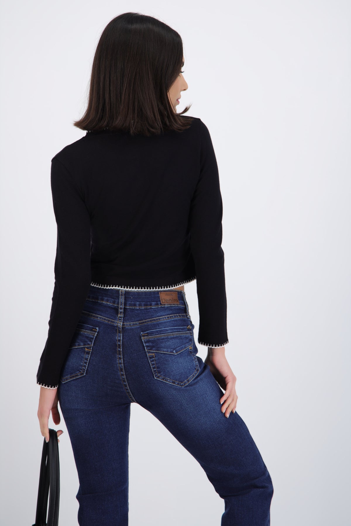 Contrast Cardigan