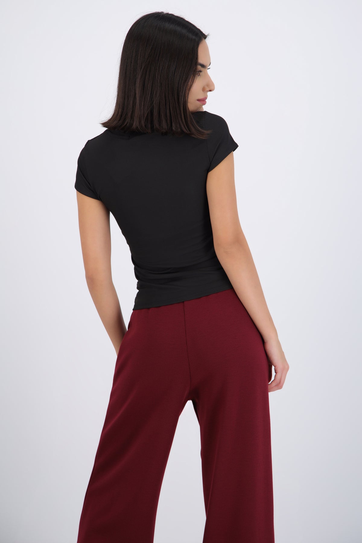 Short Sleeve Basic Top