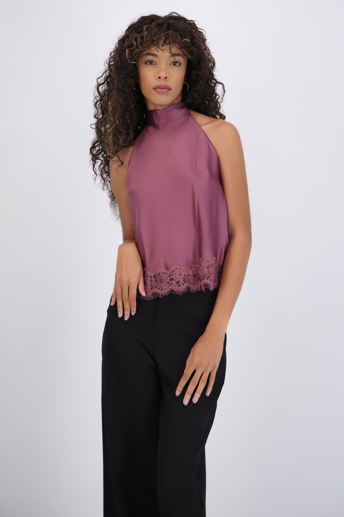 Lace Halter Top