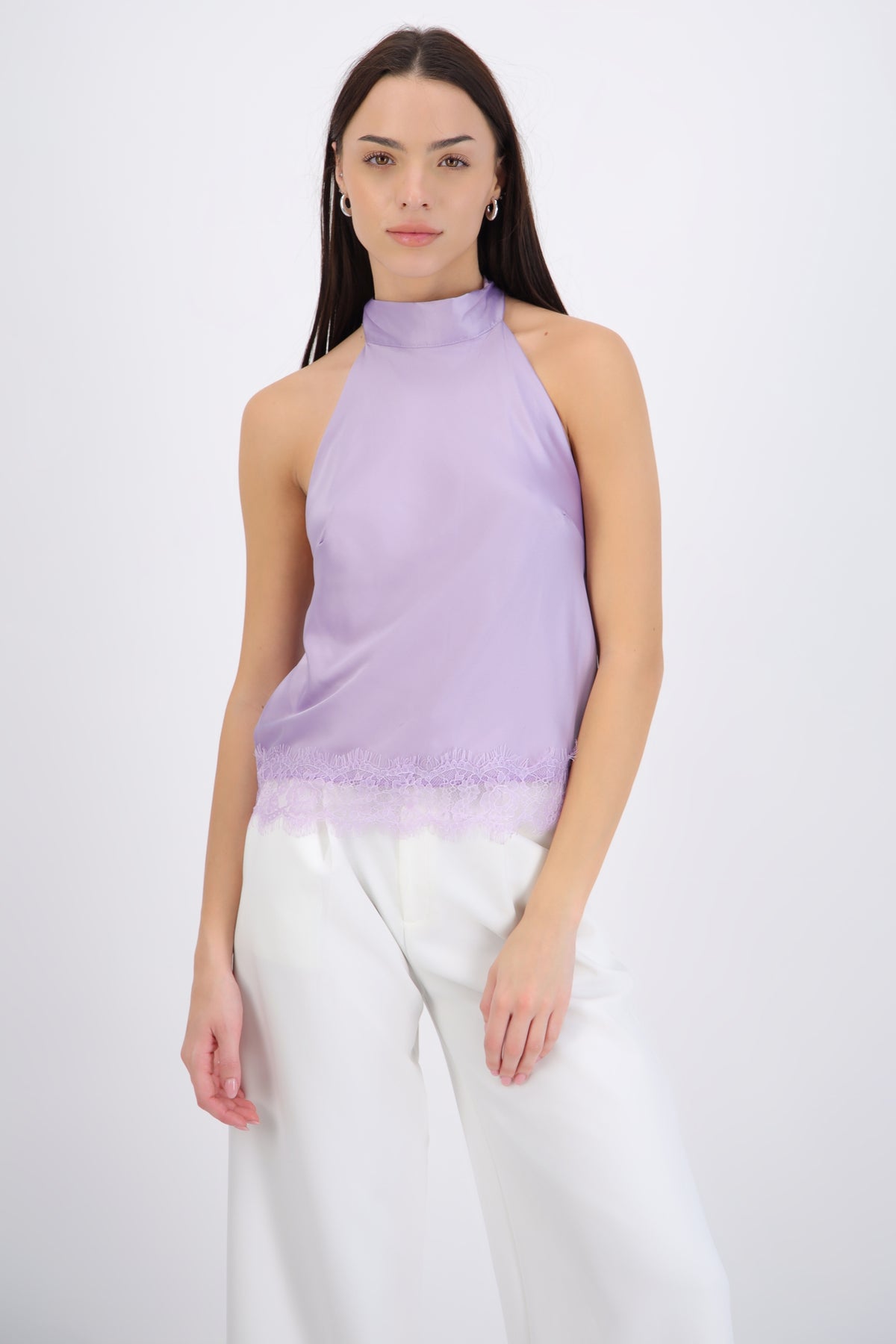 Lace Halter Top