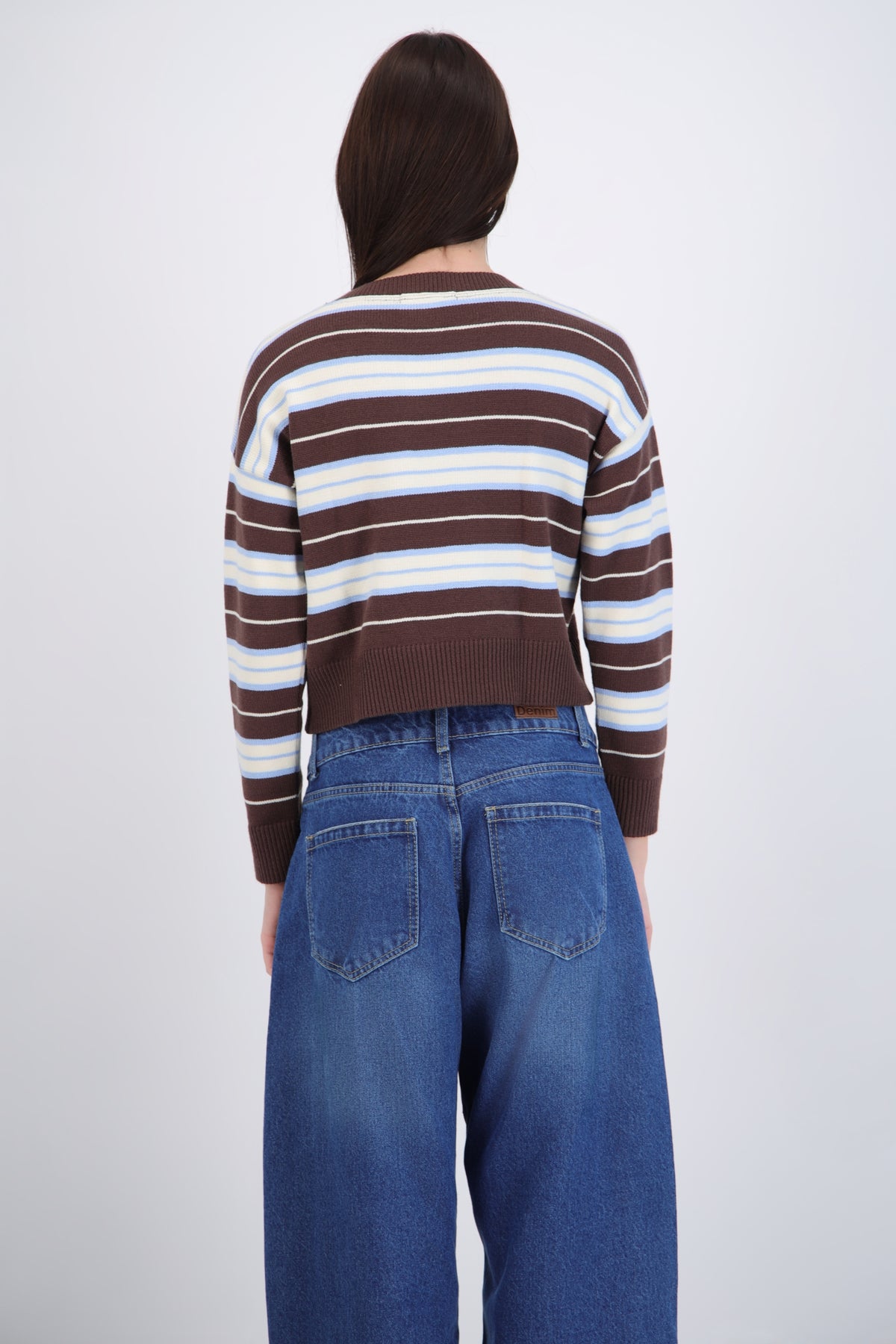 Striped Crew Neck Sweater