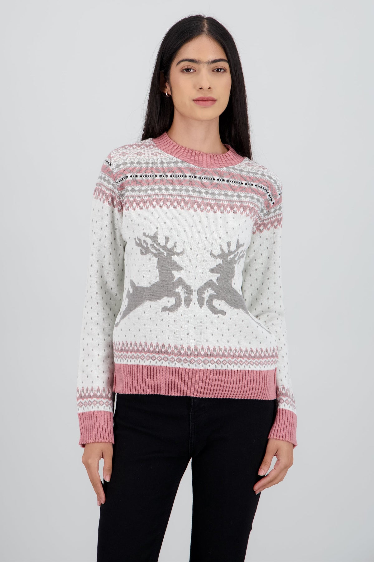 Christmas Sweater with Reindeer