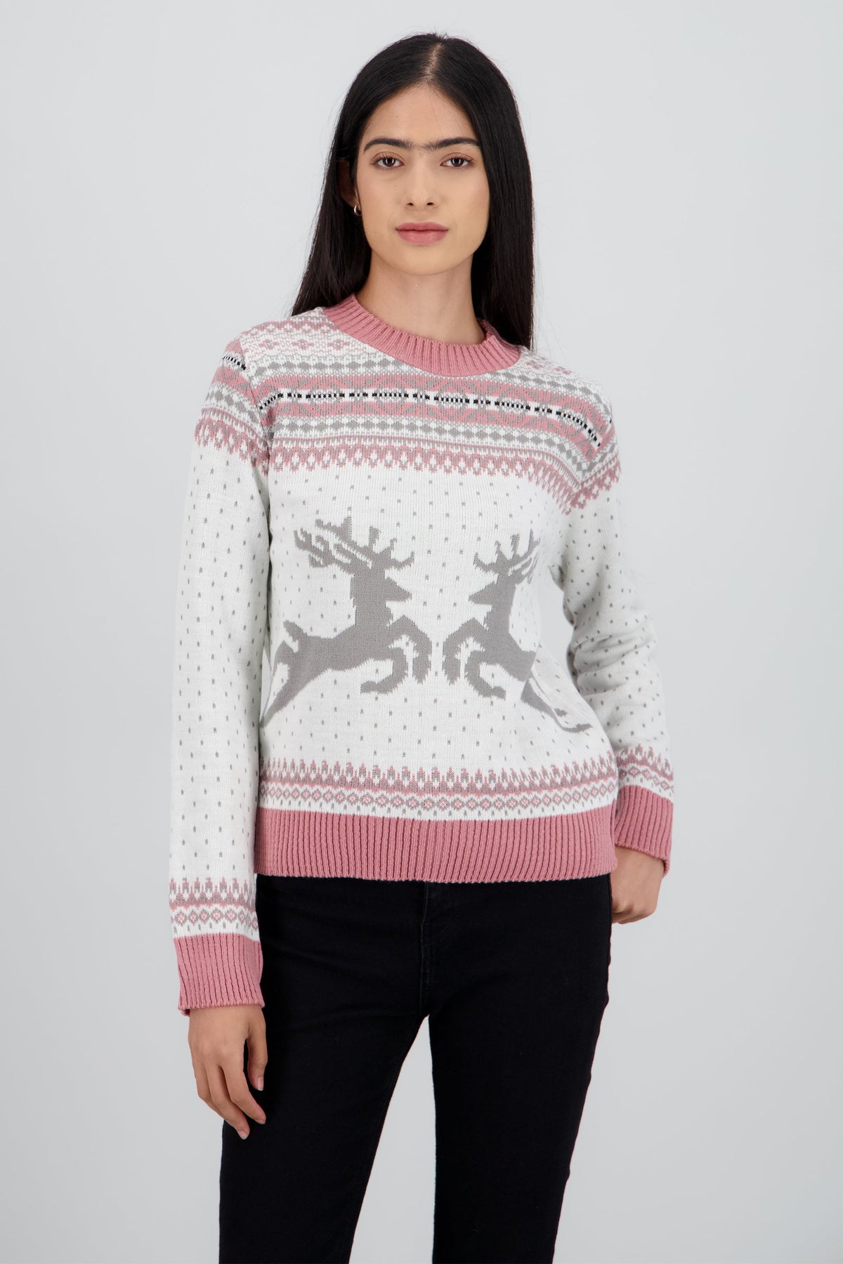 Christmas Sweater with Reindeer