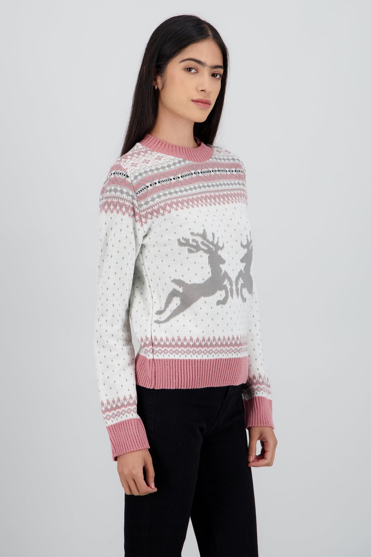 Christmas Sweater with Reindeer