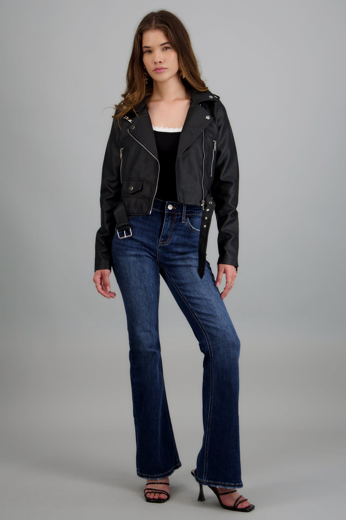 Biker Jacket with Zipper