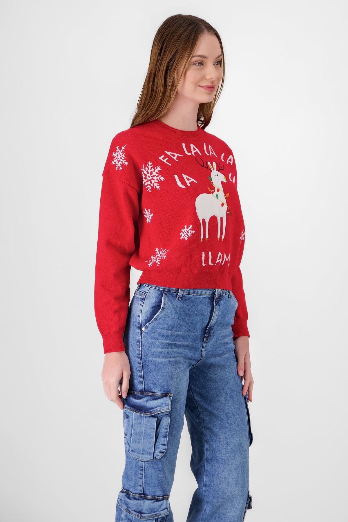 Christmas Sweater Llama