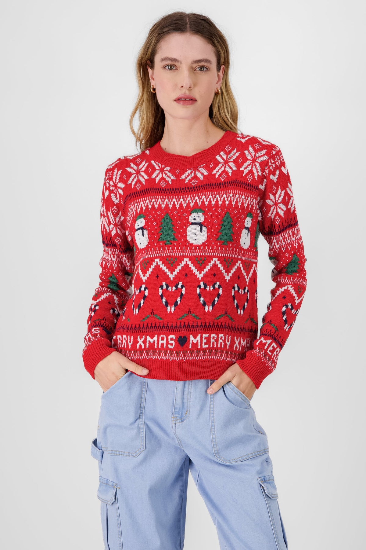 Snowman Christmas sweater