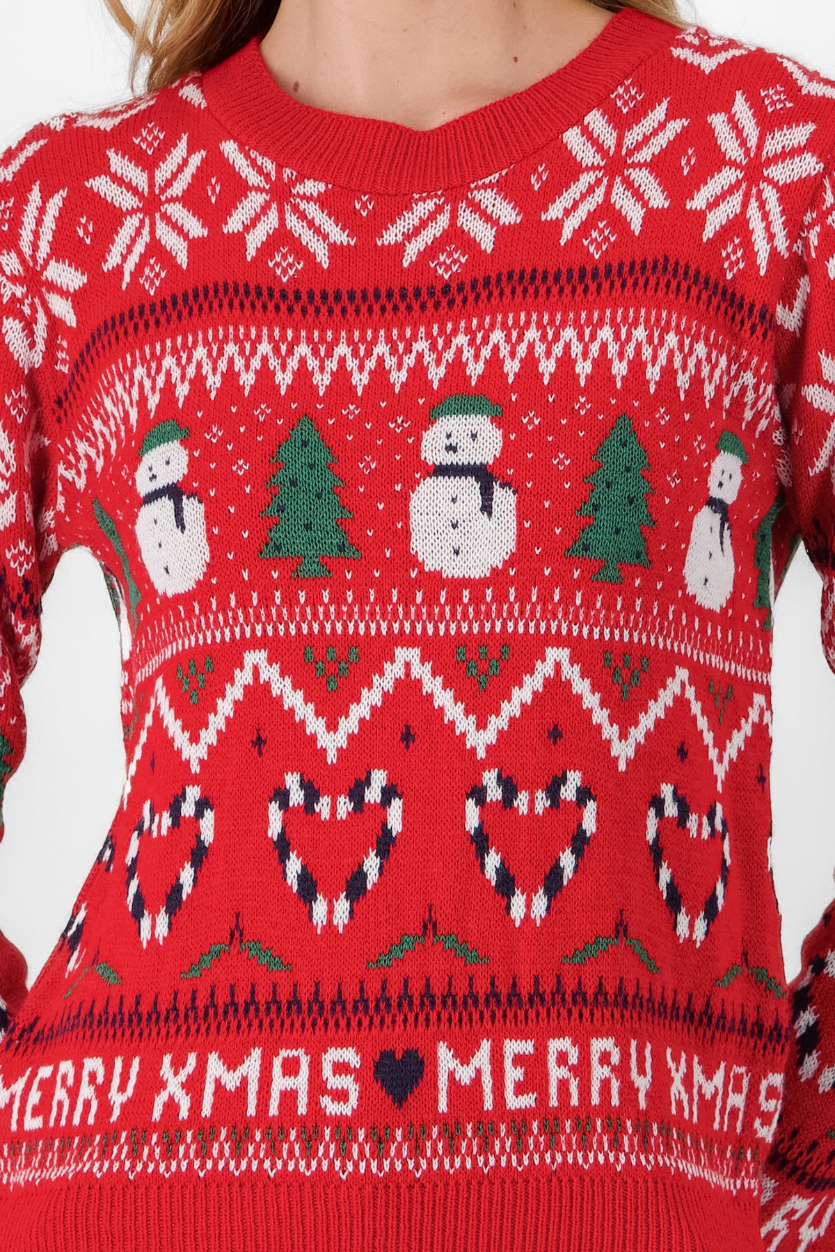 Snowman Christmas sweater