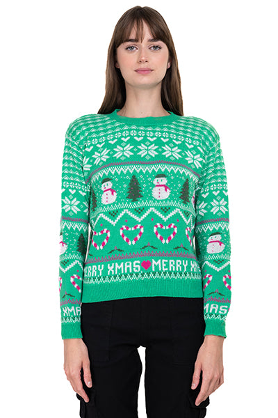 Snowman Christmas sweater JADE