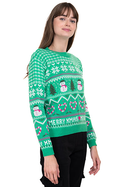 Snowman Christmas sweater JADE