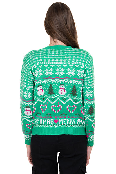 Snowman Christmas sweater JADE