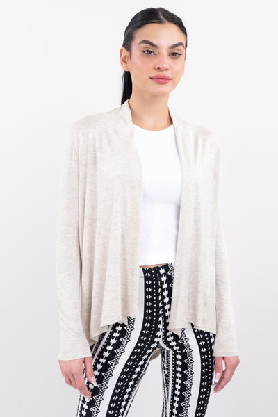 Cascading cardigan SAND