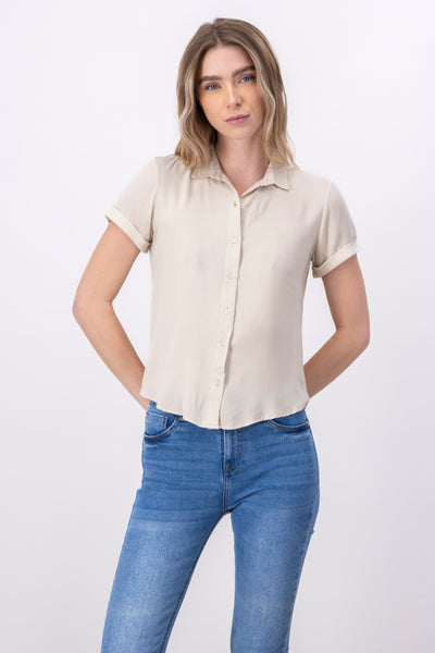 Short sleeved blouse GRAPE