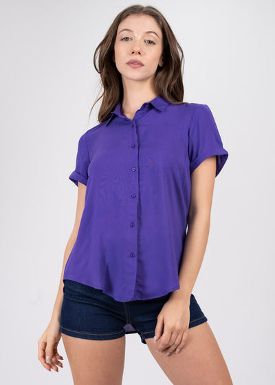 Short sleeved blouse GRAPE