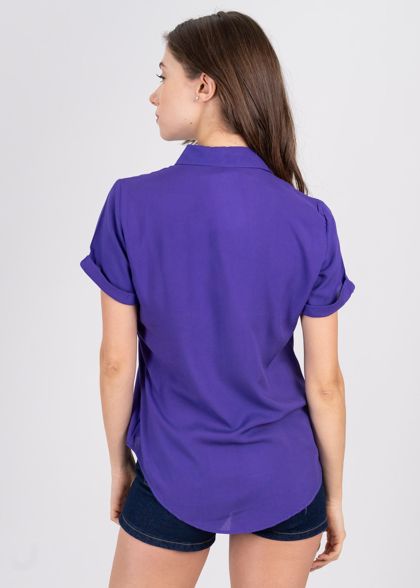 Short sleeved blouse GRAPE