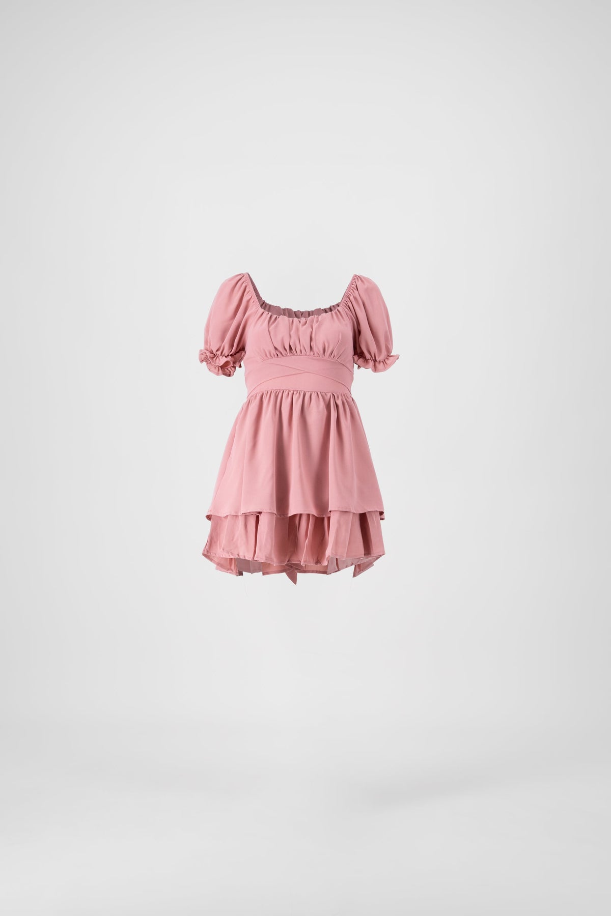 Mini Layered Bow Dress