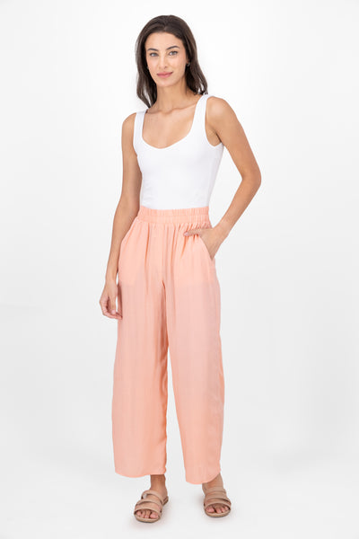 High waist wide leg pant 