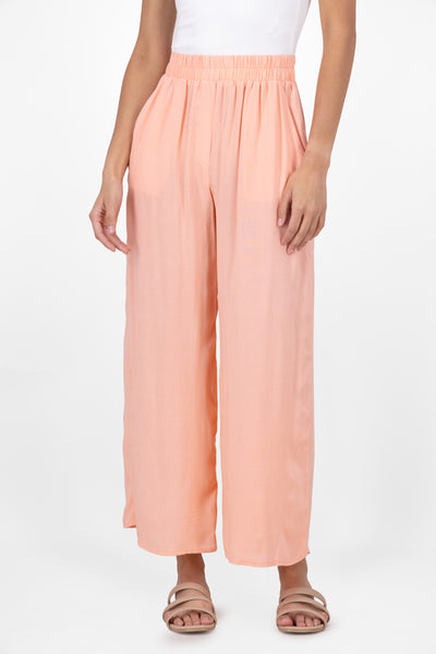 High waist wide leg pant 