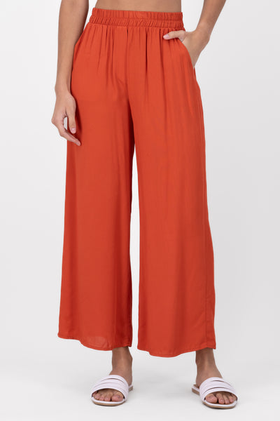 High waist wide leg pant 