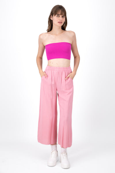 High waist wide leg pant 