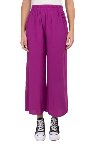 High waist wide leg pant SAND