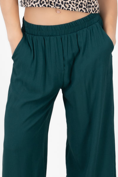 High waist wide leg pant 